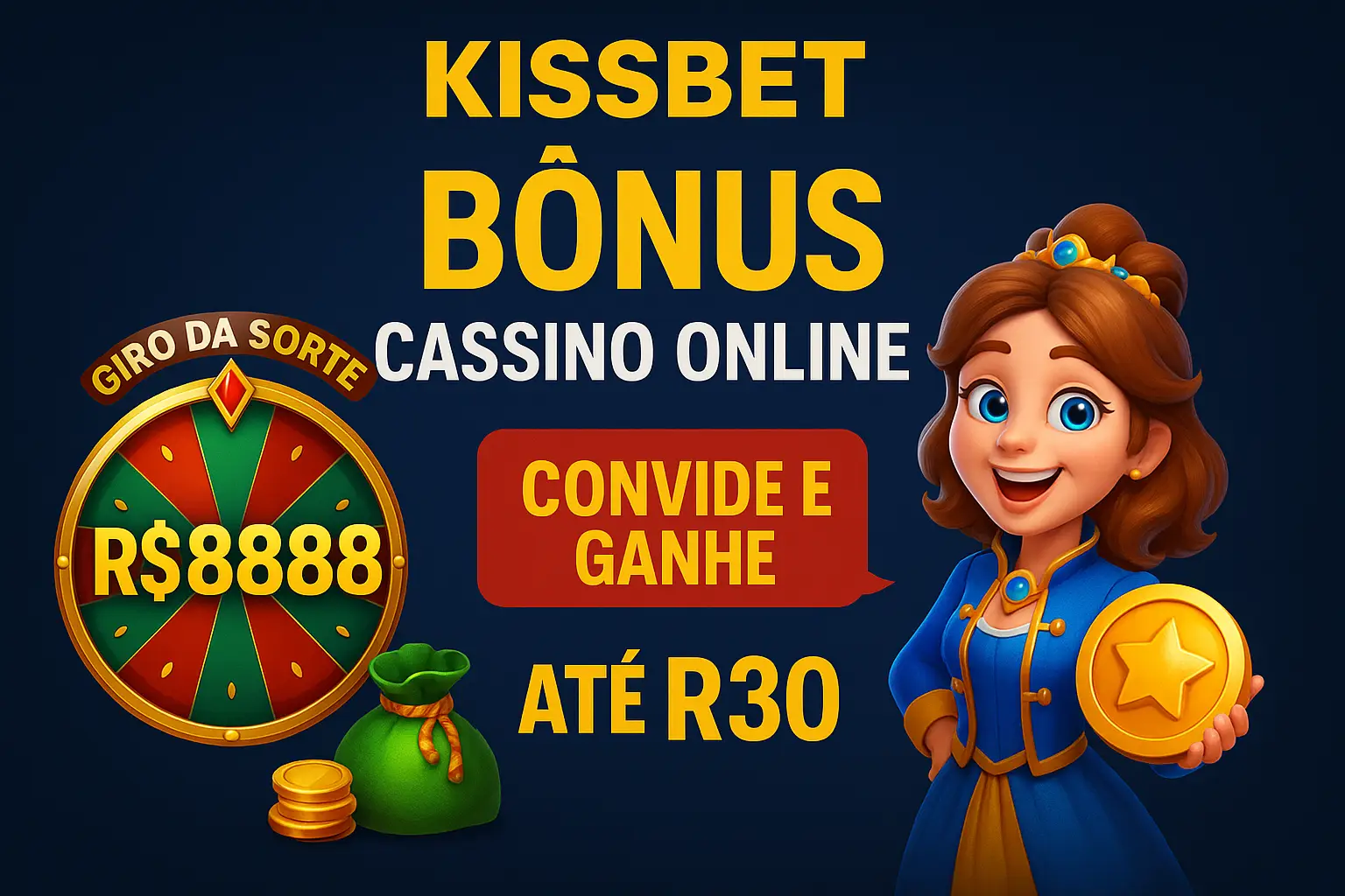 O bônus promocional KISSBET é uma ótima maneira de começar sua aventura